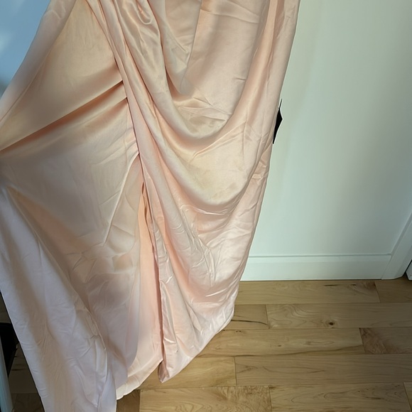 Lulus pink long gown - Picture 6 of 7